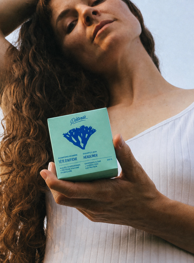 Gaspesie seaweed shampoo bar